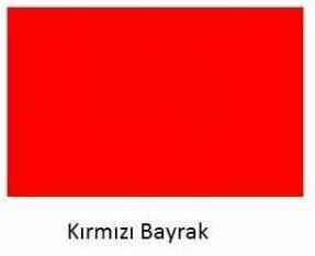 Cankurtaran Bayrak - Kırmızı